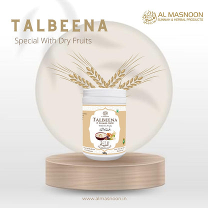 AL MASNOON Talbina with Dry Fruit 500g (pack of 1) / A sunnah & healthy diet porridge for all age group
