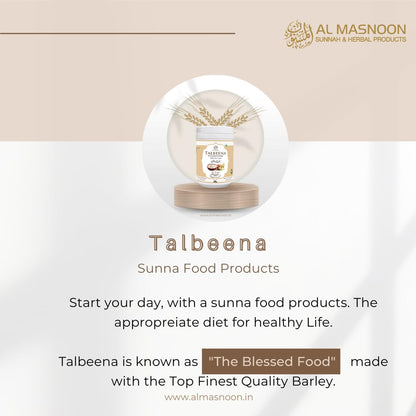AL MASNOON Talbina with Dry Fruit 500g (pack of 1) / A sunnah & healthy diet porridge for all age group